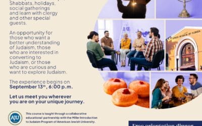 B’nai Torah Congregation Launches “Intro to Judaism” Course